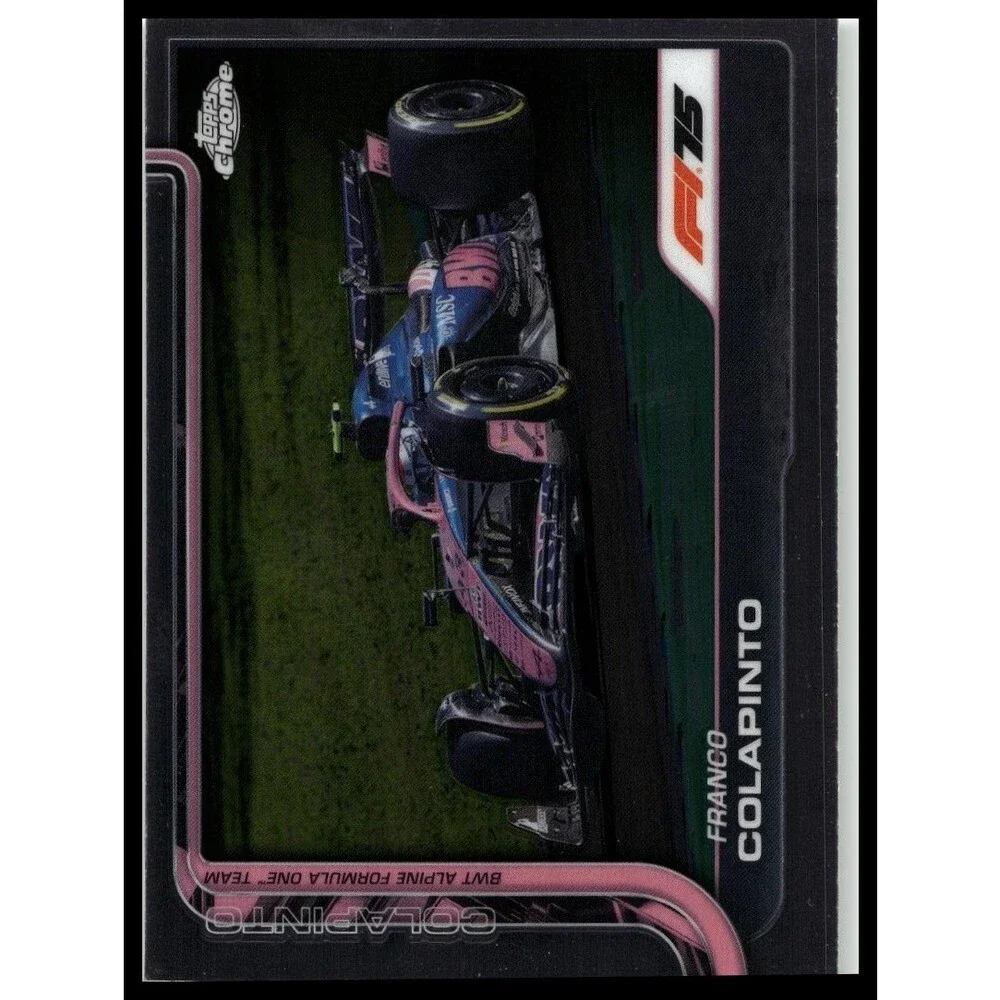 2025 Topps Chrome Formula 1 Franco Colapinto #87 BWT Alpine F1 Team